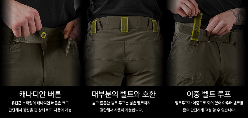 UF PRO P-40 레인저 택티컬 반바지 멀티캠 블랙 25