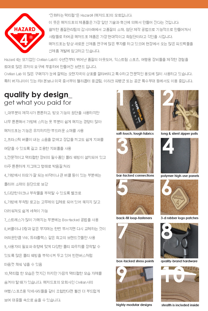 해저드포 로토 락킹 사이드 릴리즈 버클 12