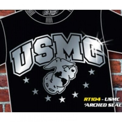 7.62디자인 리플렉티브 US Marine Corps 패치 4