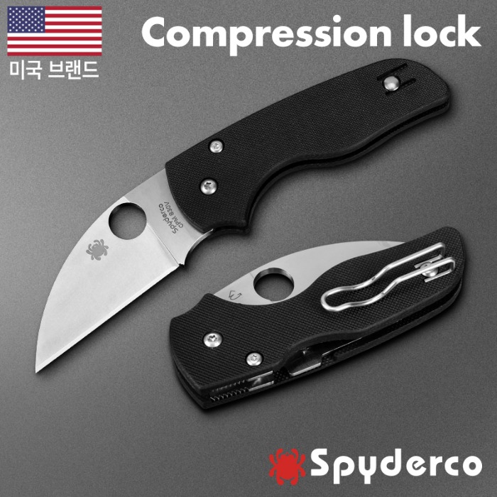 스파이더코 릴 네이티브 완클리프(F) S30V 폴딩 나이프 3
