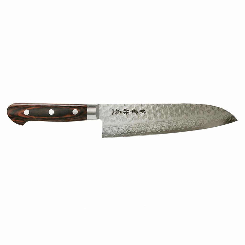 가네쯔네 해머드 다마스커스 산토쿠 185mm KC-903 3