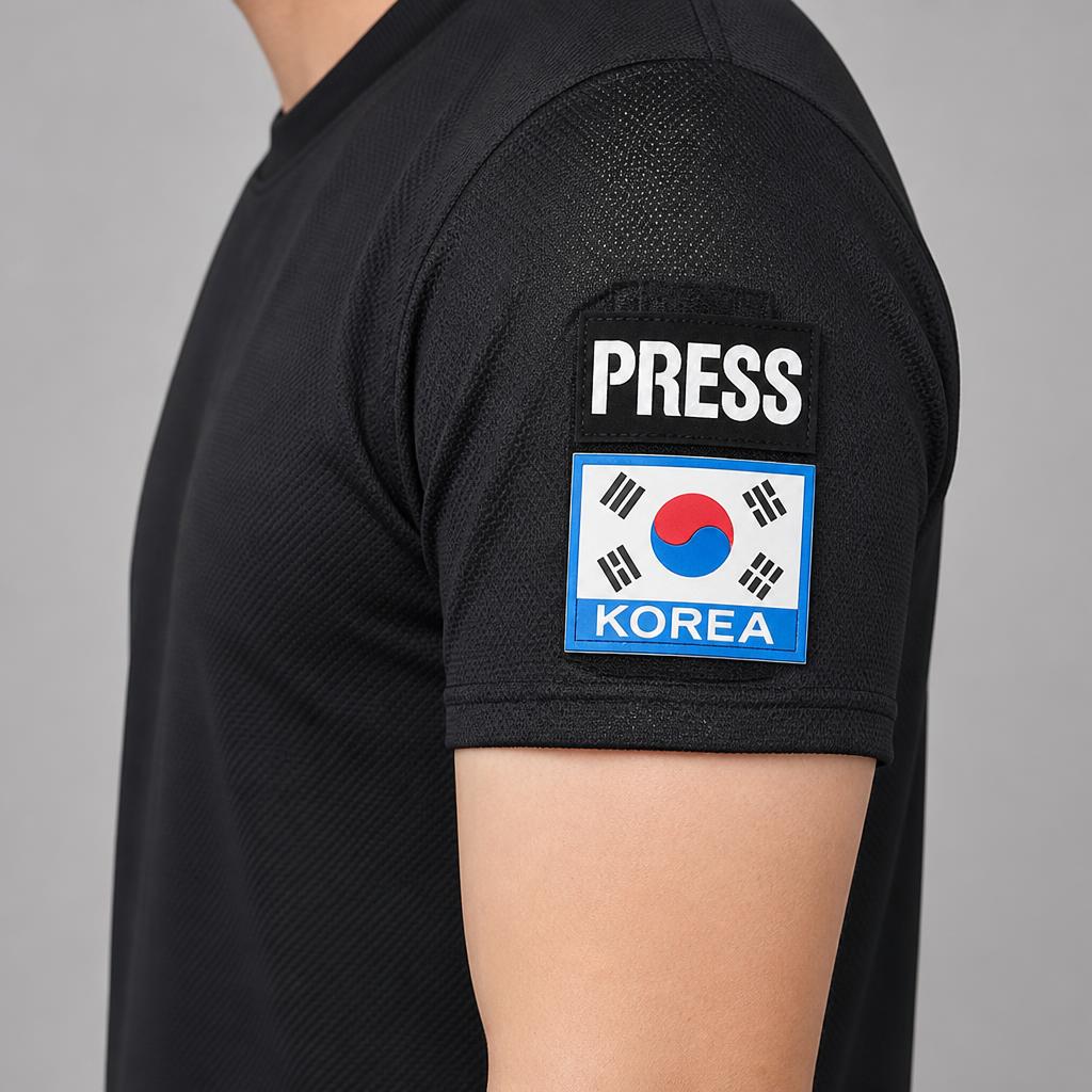군화와고무신 BS004 PRESS 반사 패치 4