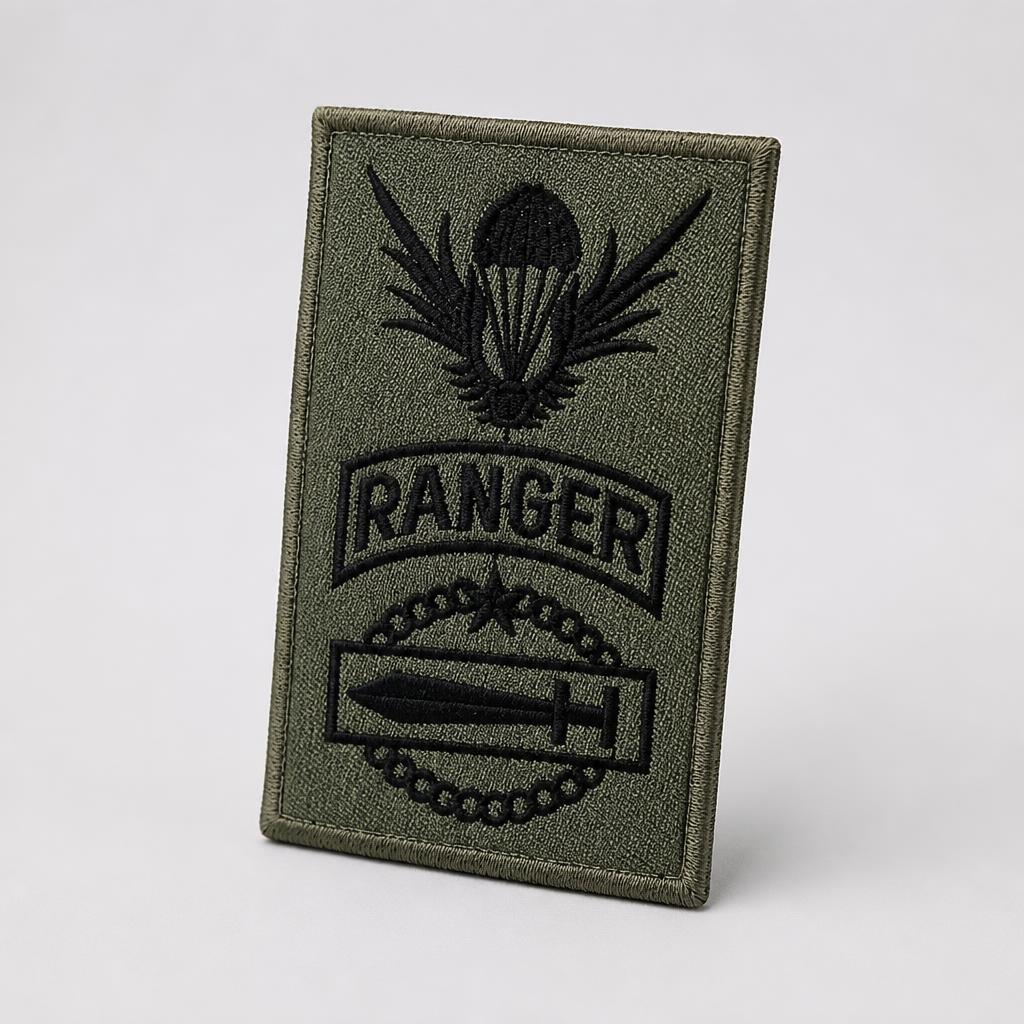 군화와고무신 RANGER 위장색 패치 6