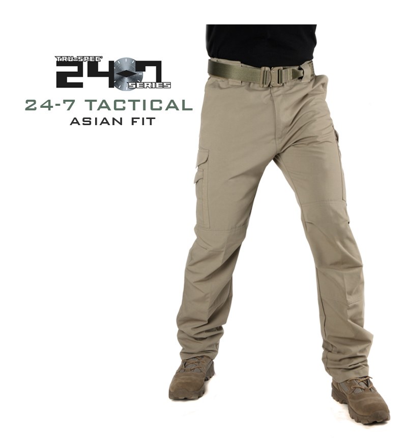 TRU-SPEC 24-7 아시안핏 국방색 택티컬 바지 7
