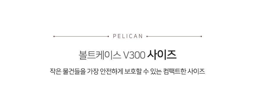 펠리칸 V300 볼트 케이스 11