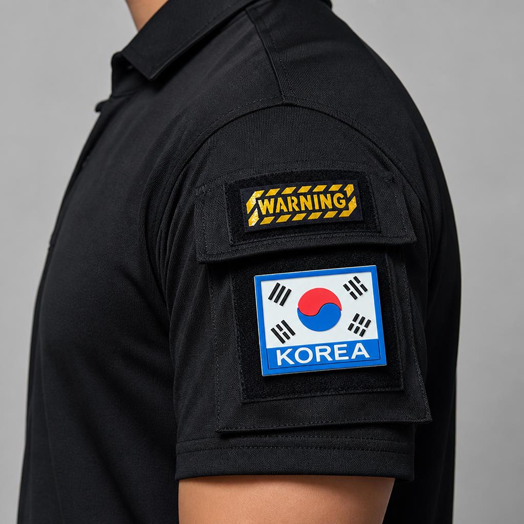 군화와고무신 ATTENTION 반사 패치 모음