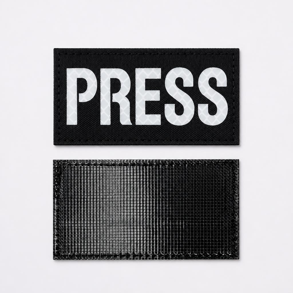 군화와고무신 BS004 PRESS 반사 패치