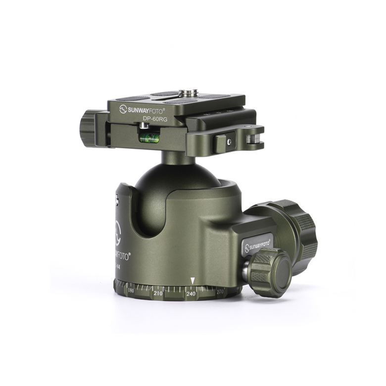 썬웨이포토 XB-44DLG 로우 프로파일 볼헤드 아미 그린