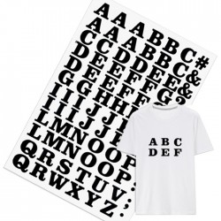 열전사스티커 알파벳 캠핑용품 의류 에코백 면타프 꾸미기 썸네일 이미지