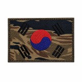쿠닌 탄 타이거 스트라이프 태극기 패치
