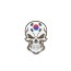 군화와고무신 태극기 해골 이마 패치 DE001
