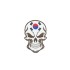 군화와고무신 태극기 해골 이마 패치 DE001