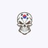군화와고무신 태극기 해골 이마 패치 DE001 7번째 이미지