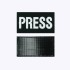 군화와고무신 BS004 PRESS 반사 패치 3번째 이미지