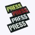 군화와고무신 BS004 PRESS 반사 패치 4번째 이미지