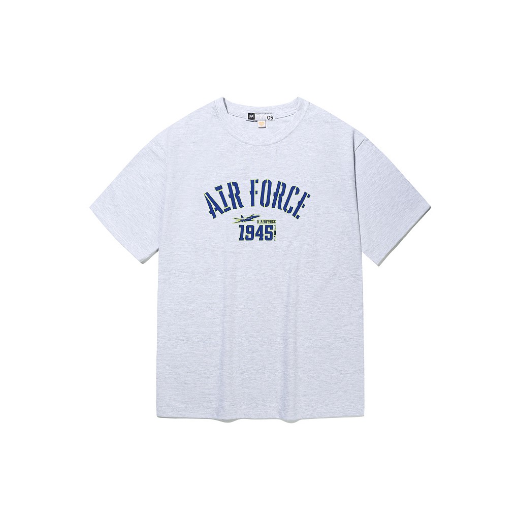 밀리브로 AIR FORCE 1945 Crack 공군 오버핏 반팔 티셔츠 5번째 이미지