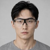 가토즈 밀스팩 블라스트쉴드 검정 프레임 투명 렌즈 선글라스