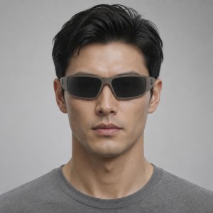 가토즈 매그넘 건메탈 프레임 블랙 로고 블랙 편광 선글라스