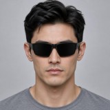 가토즈 잭 카 워호크 한정판 블랙 프레임·로고·렌즈 선글라스