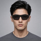 가토즈 머라더 밀스팩 검정 프레임·로고·렌즈 선글라스
