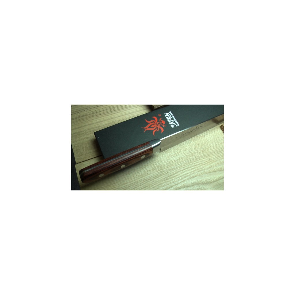 카네쯔네 해머드 다마스커스 스지히키 나이프 240mm KC-906 7번째 이미지