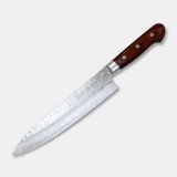 카네쯔네 해머드 다마스커스 규토 나이프 240mm